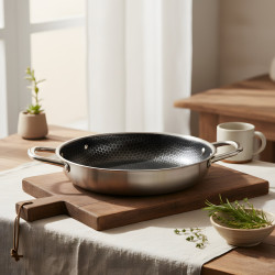 Stainless Steel Pan 26 cm